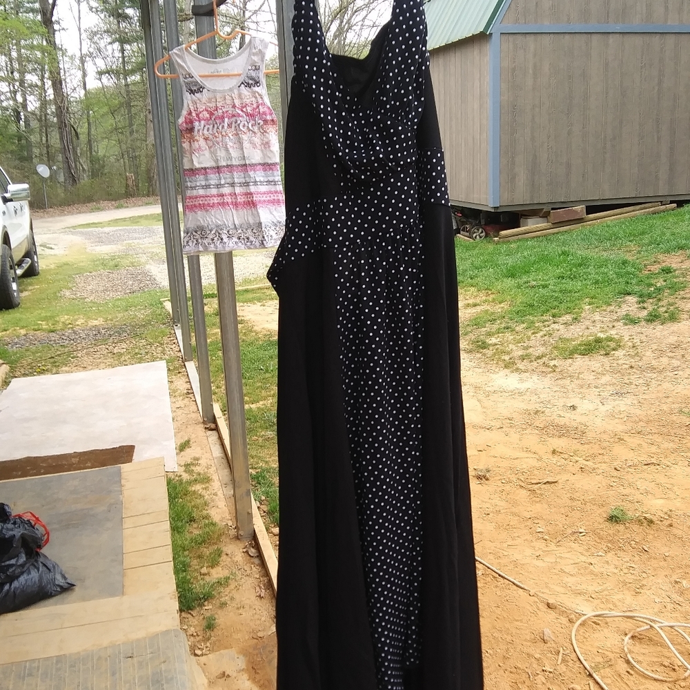 Poka dot dress